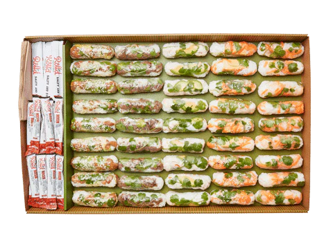 Catering Box 1: Mini Fresh Rolls Box