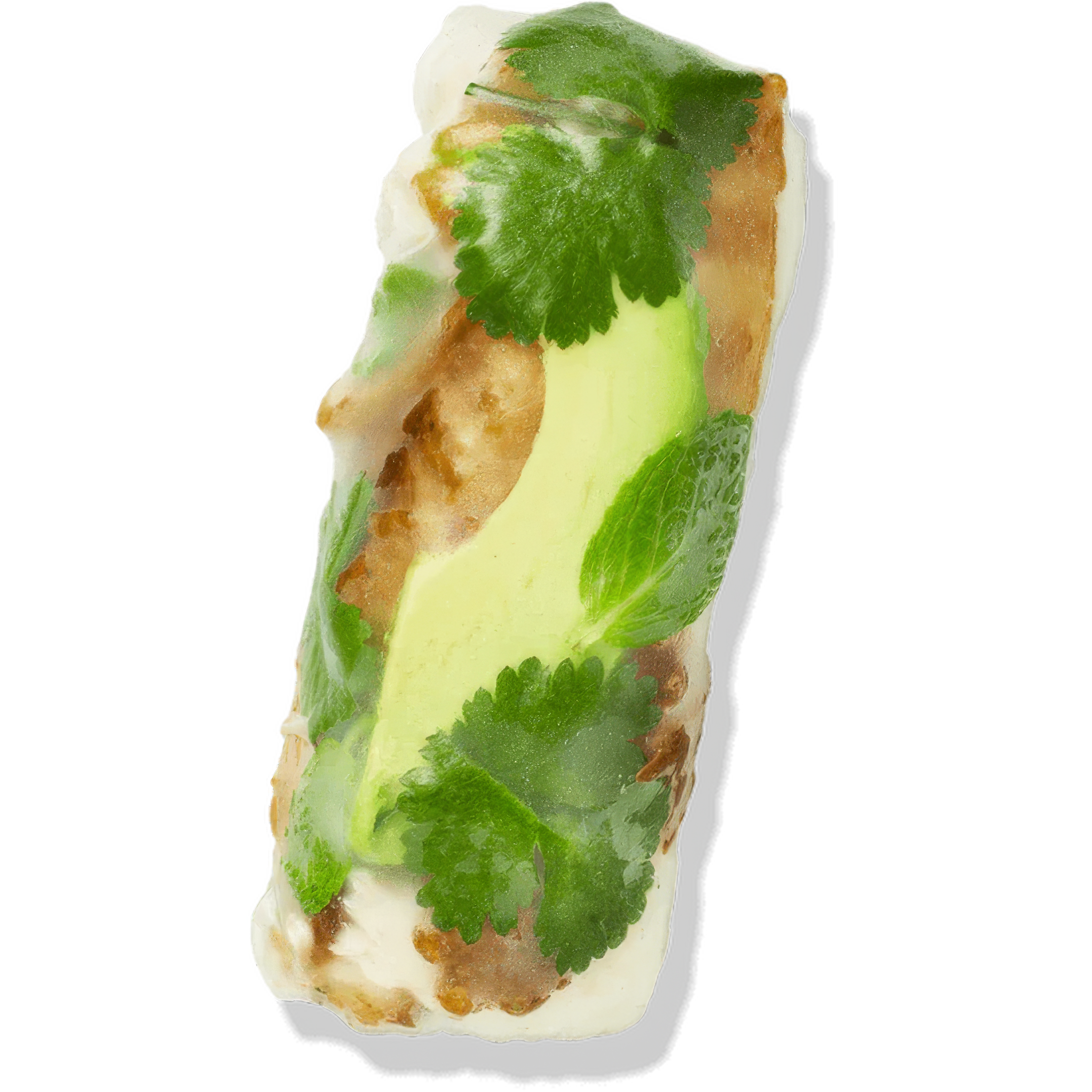 Lime Crusted Fish & Avo Rice Paper Roll