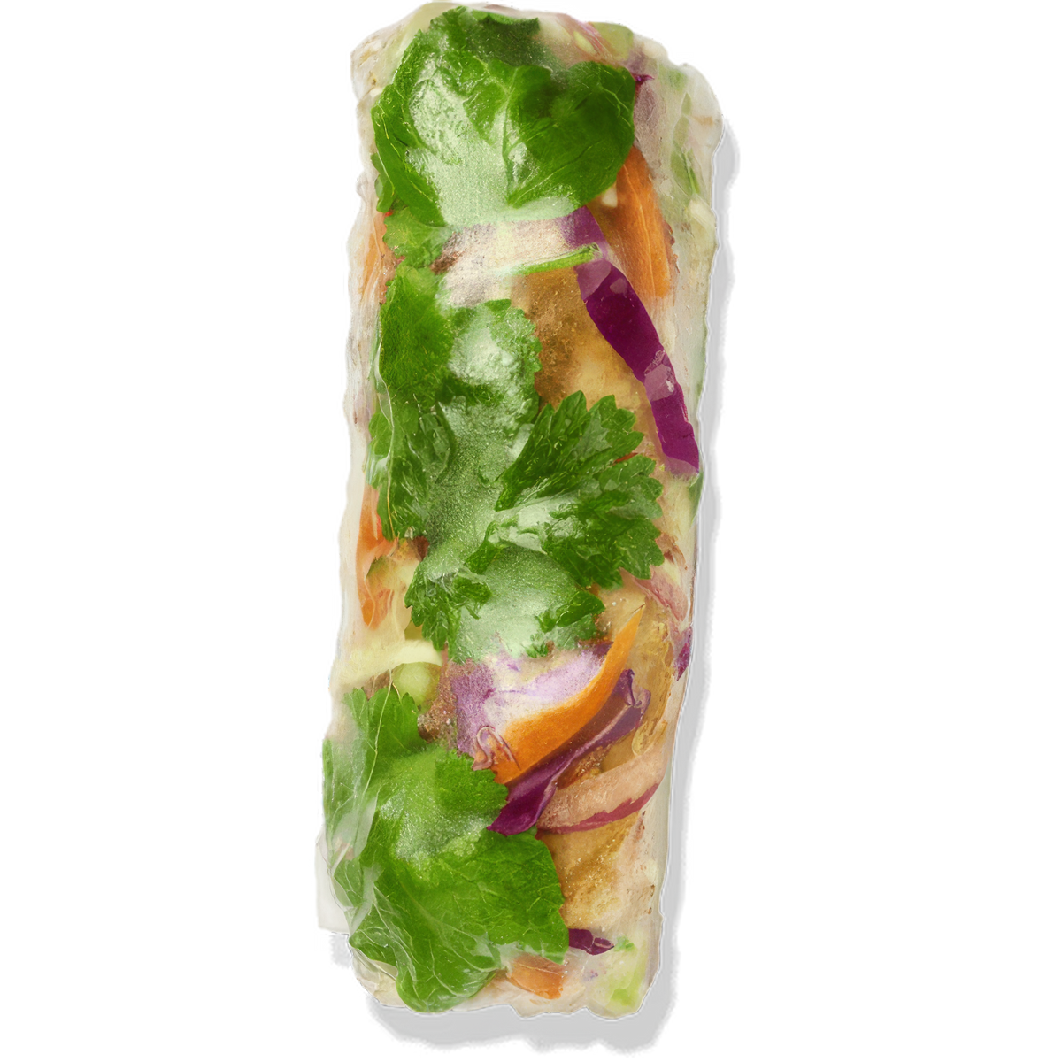 Low Carb Lime Crusted Fish Rice Paper Roll