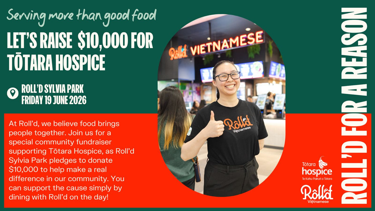 Roll’d For A Reason: $10K Fundraiser for Tōtara Hospice | Sylvia Park