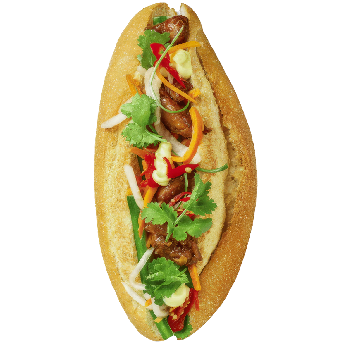 BBQ Chicken Banh Mi