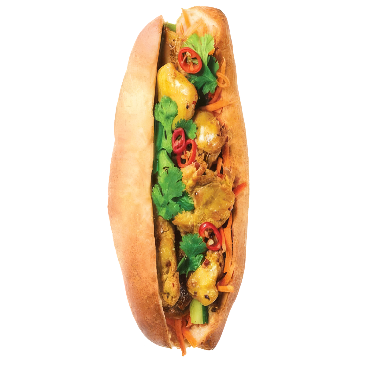 Lemongrass Chilli Chicken Banh Mi