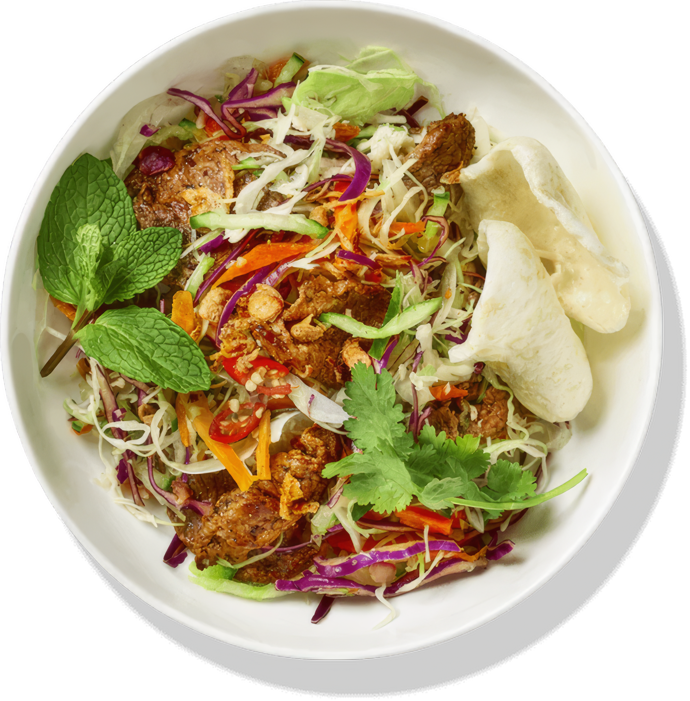 Lemongrass Beef Vietnamese Salad (Goi)