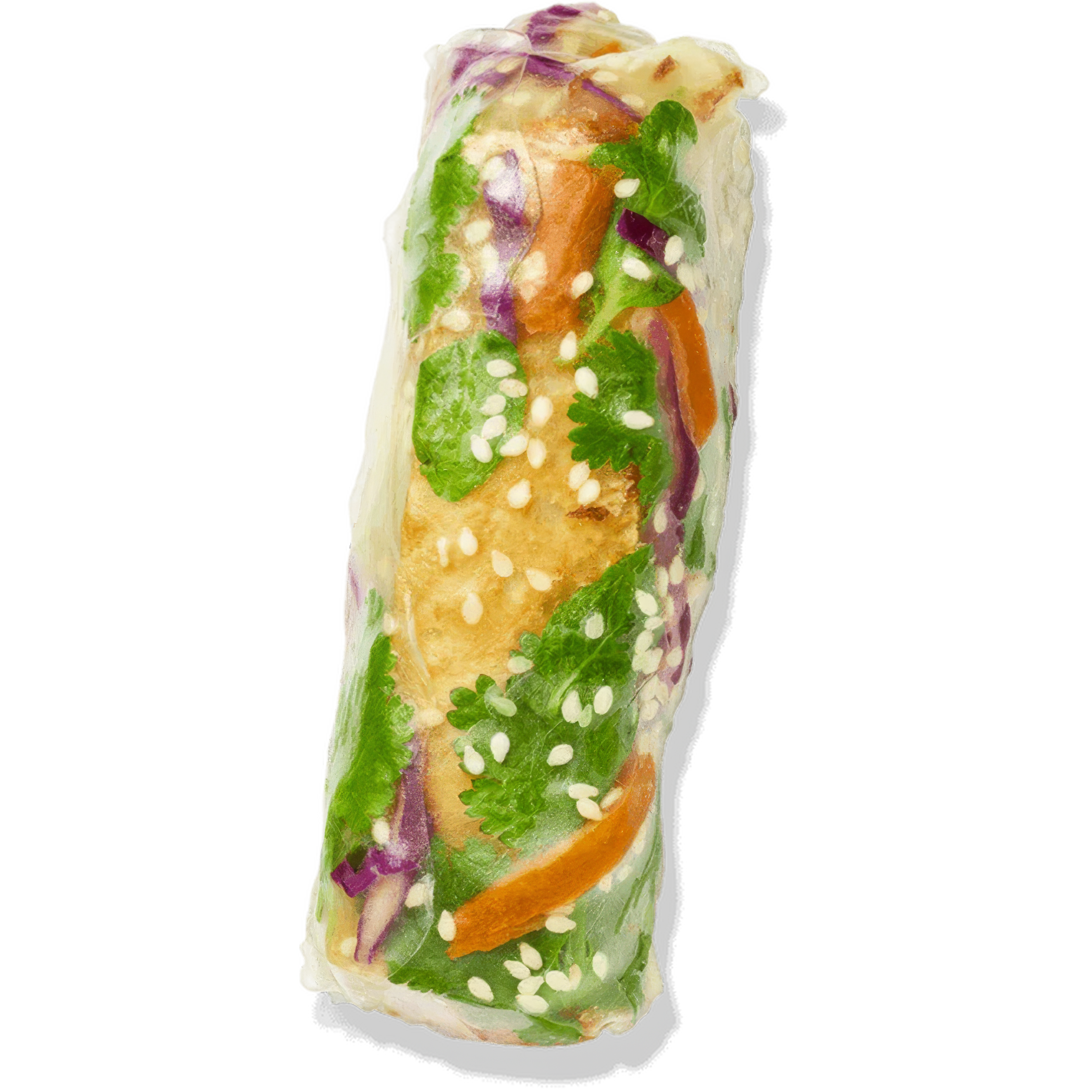 Low Carb Tofu Rice Paper Roll