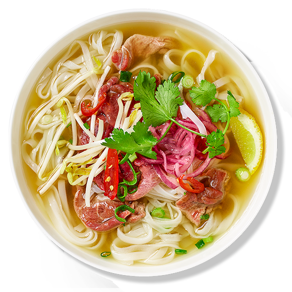 Sliced Rare Beef Pho